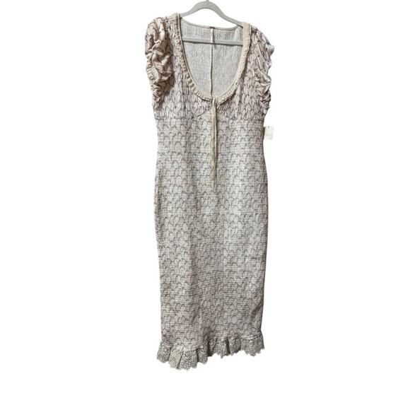 Free People McKenna Velvet Midi Dress NWT - Picture 8 of 9